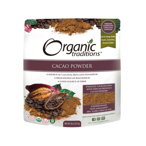 Organic Traditions Cacao Powder 